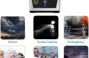 288Wh Portable Power Station Lithium Battery 300W Solar Generator” review