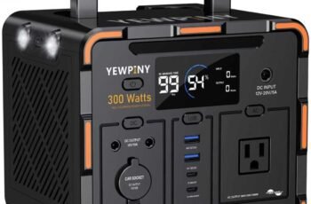 300W Portable Power Station Solar Generator 259Wh review