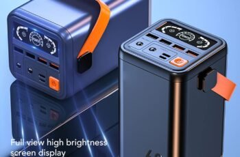 Outdoor Emergency Power Station Two-way Portable Power Station for Camping (Blue) Review