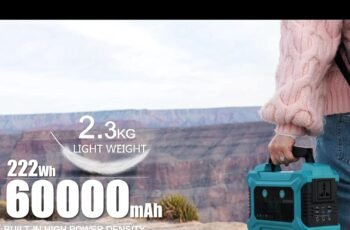 200W 110V/220V Portable Power Station review