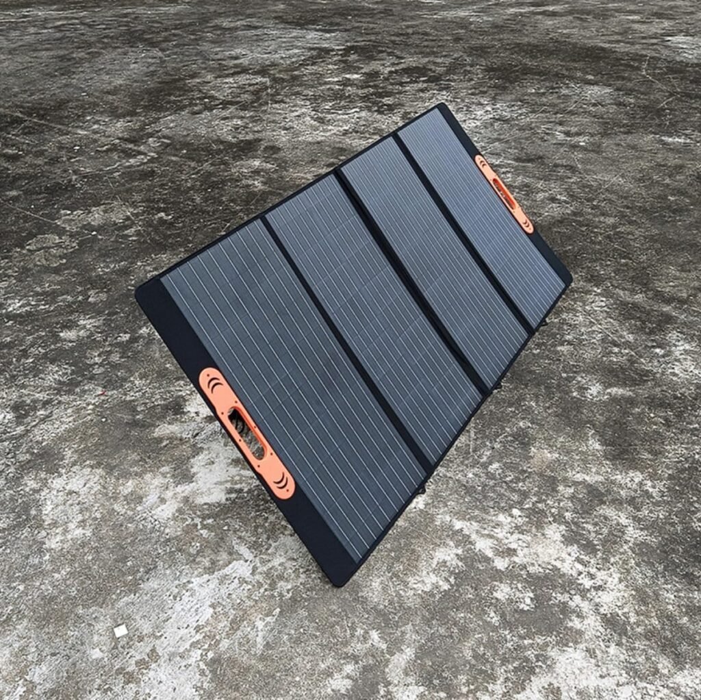200W 12V Foldable Solar Panel Charger Kit with Controller - IP67 Waterproof Portable Solar Charging Panel for Camping, RV, Power Station, Emergency Backup (400WP-2)
