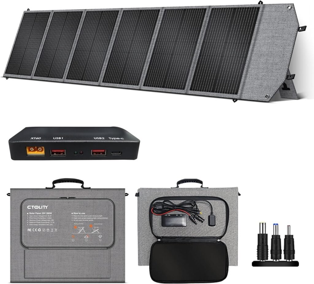400 W Portable Solar Panel, Foldable Solar Charger, MC4 Power Supply and Multiple Outputs Folar Module, Waterproof IP65 for Outdoor Camping Portable Power Station Motorhome RV Garden Balcony 400 W Portable Solar Panel, Foldable Solar Charger, MC4 Power Supply and Multiple Outputs Folar Module, Waterproof IP65 for Outdoor Camping Portable Power Station Motorhome RV Garden Balcony