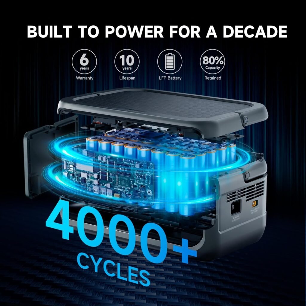 ALLPOWERS VOLIX P300 Portable Power Station with Solar Panel SF100 Included, 256Wh LiFePO4 Battery Generator, 300W Output Solar Generator with Solarpanel 100W, Portable Power for Outdoor Garden