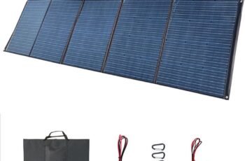 Foldable Solar Panel with Adjustable Stand review