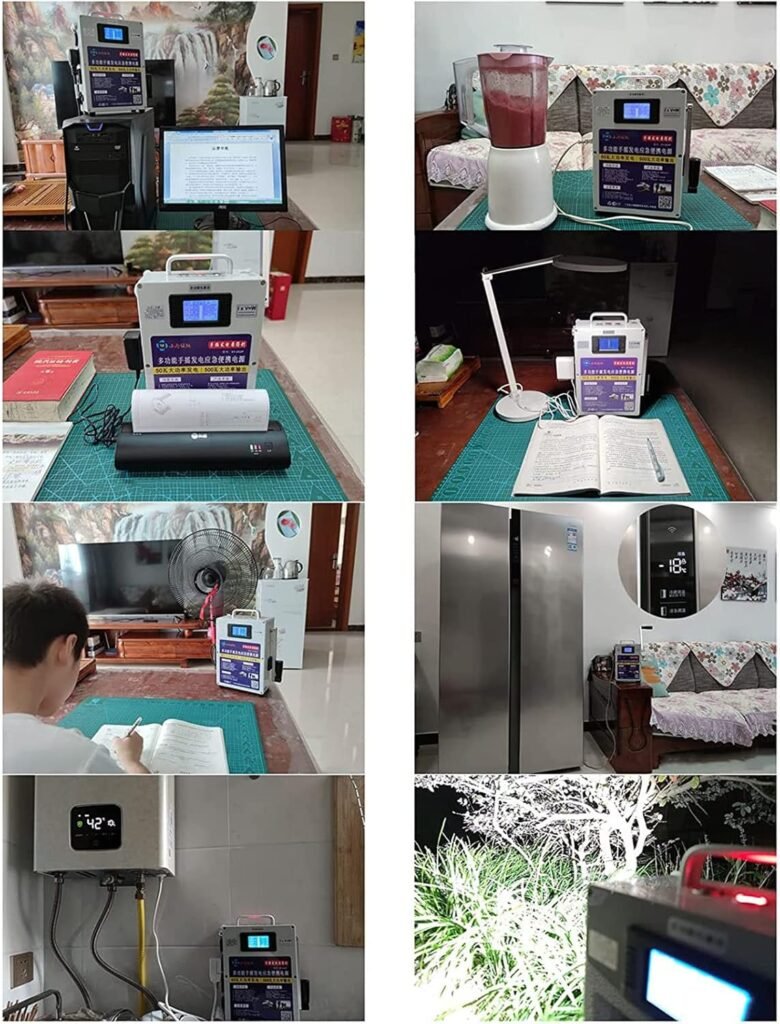 Portable Hand Crank Generator,Emergency Generator Miniature Generator Power Dynamotor,Portable Power Station For Camping Outdoor Mobile Phone Computer