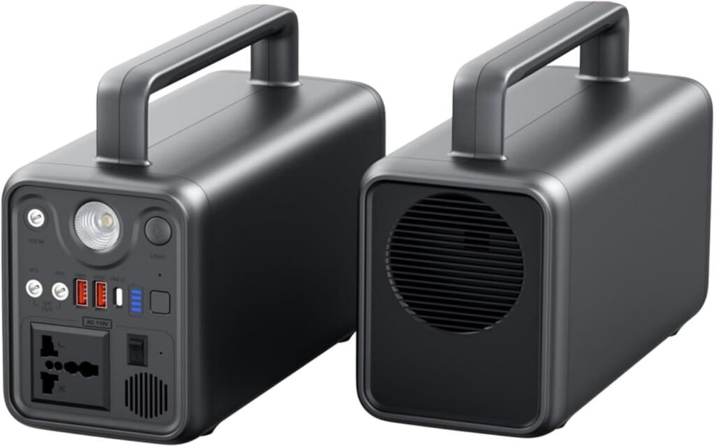 Portable Power Station 230Wh/72000mAh Lithium Battery Solar Electronic Generator 300W for Camping, Outdoor Adventure Explorer, Travel, Emergency Power Backup