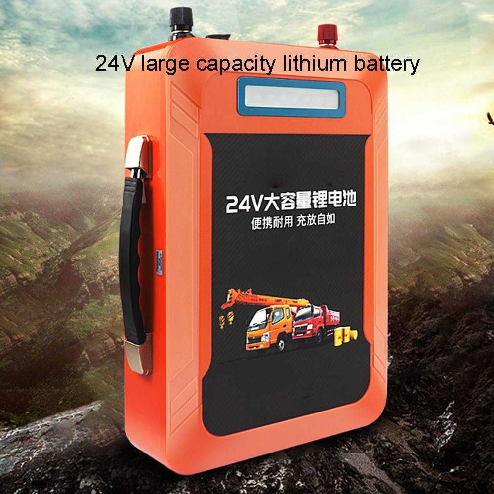 Portable Power Station 24V 25Ah 35Ah 40Ah 52Ah 105Ah Outdoor Backup Mobile LiFePO4 Battery Pack for RV Camping Outdoor Adventure Emergency