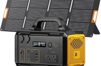 Portable Power Station 293Wh with Solar Panel Review