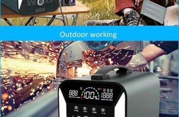 Portable Power Station 300W/500W Solar Generator review