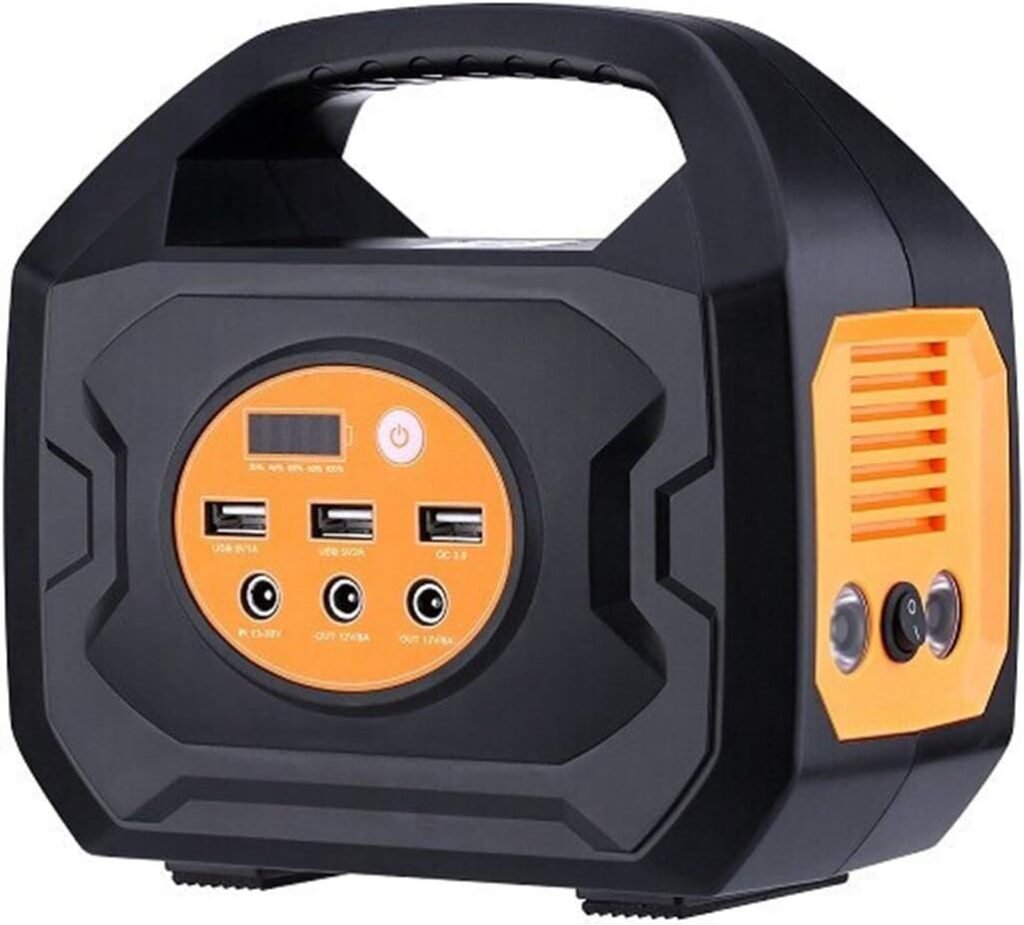 Portable Power Station, 53550mAh Solar Generator Lithium Polymer Battery Emergency Backup Portable Power Source, 3*USB, for Outdoors Camping Travel Emergency