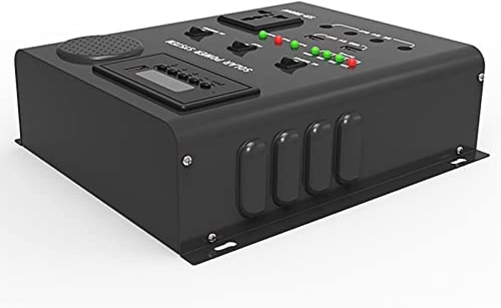 Portable Power Station,Portable Inverter Generator,300W Pure Portable Power Bank, Outdoor Solar Generator Household Outdoor Backup Power Supply For Outdoors Picnic Travel Party Camping