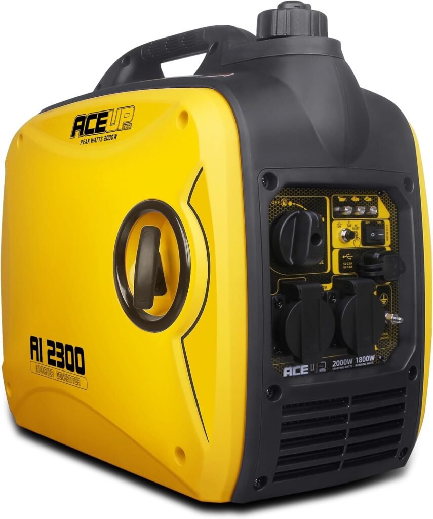 Aceup Energy Portable Generator 4350 Watt Gas Powered Equipment