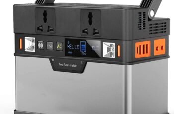 Portable Power Station, 606Wh Lithium Battery Solar Generator