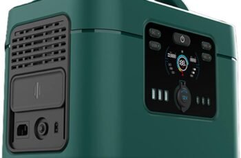 1050Wh Backup Lithium Battery Pack, Portable Power Station 1200W,Power Multiple Devices, with wireless charging panel, Suitable for outdoor camping, solar energy storage,110V          [Energy Class A]