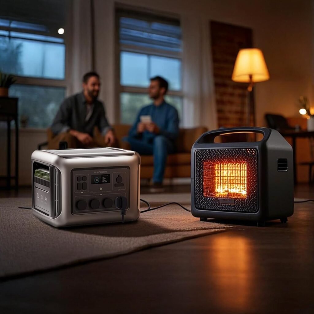 ALLPOWERS Solar Generator R2500 2016Wh with 200W Solar Panel, LiFePO4 Battery Portable Power Station, Up to 2500W AC Output, AC + Solar Fast Dual Charging 0-100% in Hr For Outdoor Camping RV ALLPOWERS Solar Generator R2500 2016Wh with 200W Solar Panel, LiFePO4 Battery Portable Power Station, Up to 2500W AC Output, AC + Solar Fast Dual Charging 0-100% in Hr For Outdoor Camping RV