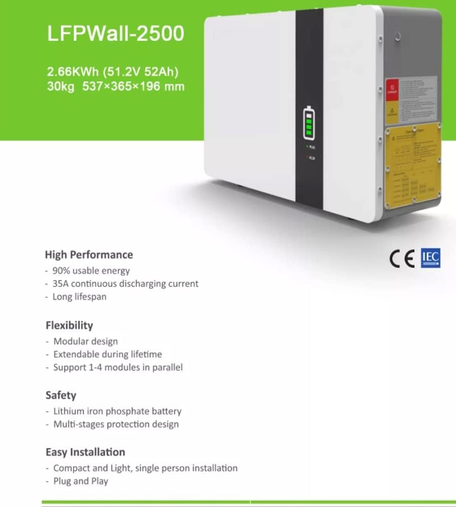 household energy storage, 2500wh Capacity, Solar Generator (Solar Panel Not Included) for Home Backup, Emergency;DC/AC; Suit for Multiple Inverters household energy storage, 2500wh Capacity, Solar Generator (Solar Panel Not Included) for Home Backup, Emergency;DC/AC; Suit for Multiple Inverters